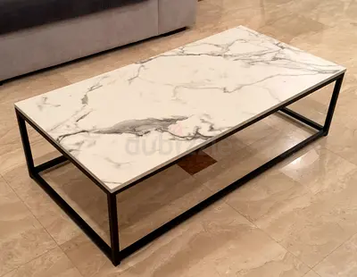 Modern Marble Effect Coffee Table