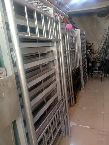 Bunk Bed Silver Colour Light Usage Heavy Duty