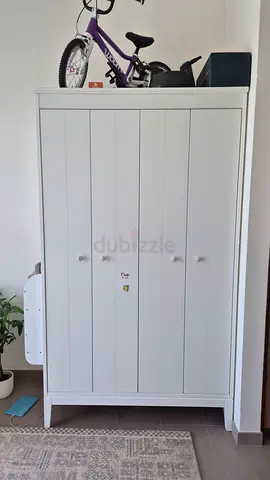 Ikea wardrobe, white( set of 2 pieces)
