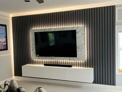 Modern Media Wall