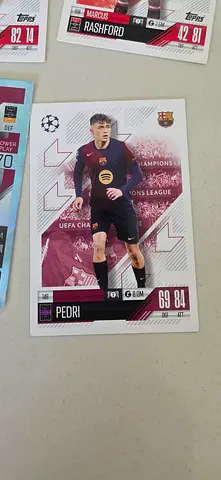 Panini/Topps Football Trading Card - Pedri (Barcelona), Erling Halland (Man City) , Modric and 50+