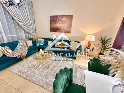 For monthly rent in Al khan area, a room and a hall with free internet