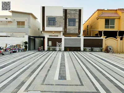فيلا مودرن علي شارع رئيسي مساحه براكن تسع 10سيارات مع الكهرباء والماء