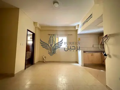 Spacious studio apartment available in Al Mujarah central ac end gas family building with free parking