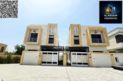 Villa in Al Muwaihat, freehold, open to all nationalities, close to the Saudi German Hospital and Ajman Academy, and near all services.