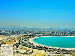 SEAFRONT DUPLEX 3BHK APARTMENT WITH WARDROBE GYM POOL COVERED PARKING