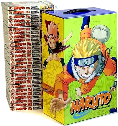 Naruto Manga Complete Set Volumes 1-27 (Boxed)