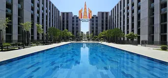 Like Brand New Luxurious 1BHK Pool View Only 59k in Aljada Community