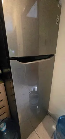 LG Top Freezer Refrigerator - Silver, Good Working Condition