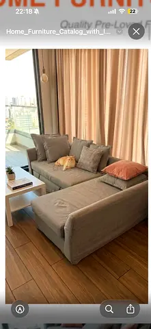 Holmsund L-Shaped Sofa