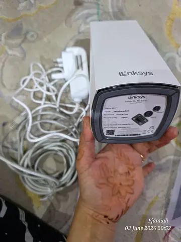 Linksys Velop Mesh WiFi Node with Power Adapter and Ethernet Cable - Good Condition