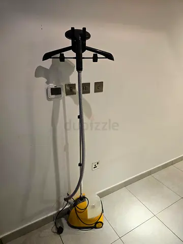 Standing Garment Steamer with Hanger — Good Working Condition