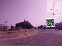 For sale: industrial land in Ajman Emirate in an excellent location on Jeddah Road
