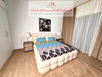 للايجار شهري - شقة غرفة و صالة و 2 حمام مفروشة بالكامل في جزيره مريم
