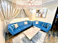 Sharjah Al Nabaa Second floor, one bedroom, living room, kitchen, and two bathrooms