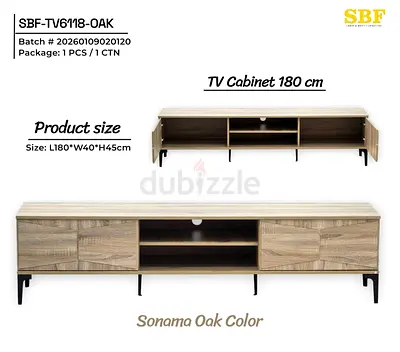 Brand new wooden TV table Available