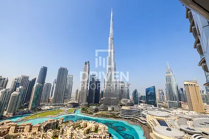 Vacant | Furnished | Burj and Fountain Views