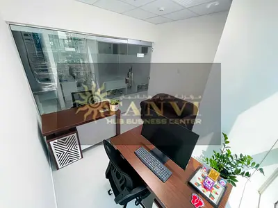 Modern Office with Fully Furnished | Free Utilities | Prime Location