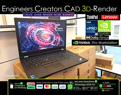 ThinkPad P15 Gen2 11th Core i7 32GB / 128GB RAM - NVIDIA - AI Workstation - xps zbook precision p16