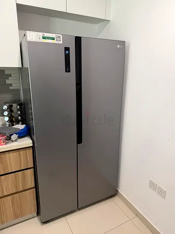 LG Side-by-Side Refrigerator Same Like new condition