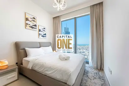 Amazing Views of Sea and City Skyline | Fully Furnished I High Floor