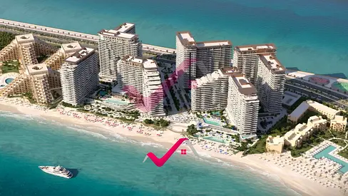 Luxury 2BR | Furnished | High-Floor Sea View | High ROI