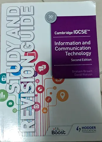 Cambridge IGCSE ICT Textbook 2nd edition