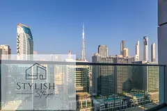Stylish design | Huge Balcony | NO COMMISSION | Bills INCLUDED | Burj Khalifa View