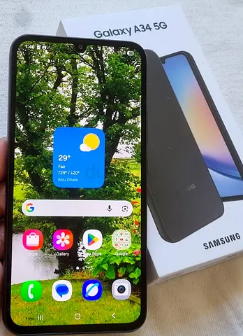 Samsung A34 5G 
2 Sim Physical 
 All OK no any issues