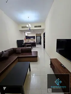 Monthly - AED - 3500/- Fully Furnished - 1BHK all inclusive