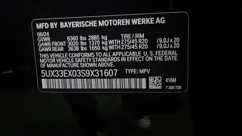 2025 BMW X6 thumbnail 12