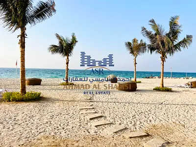 Private Beach || 3BR || All Master || Chiller Free || Maids Room ||2 Car Parking Free || BBQ Area || All Amenities