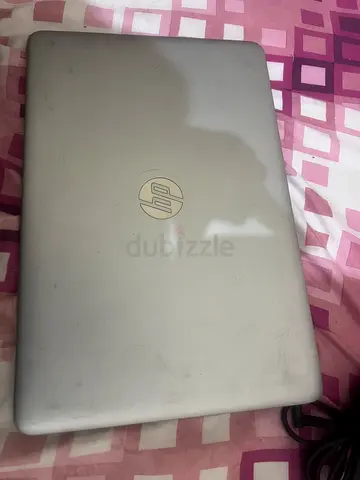 HP Silver Laptop  - Used, Working Conditio AMD PRO 8th generation 8 gb ram 256 gb ssd good battery