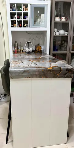 🏡 Stylish Danube Bar Counter Set – Perfect for Home Entertaining