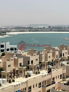Studio with lagoon & golf course Views in Marina Apartments F, Al Hamra Village, RAK