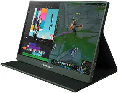 Powerology 15.6 Ultra-Slim Portable 144Hz Monitor