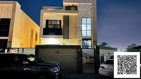 For rent, first floor villa in Al Mowaihat 3 area