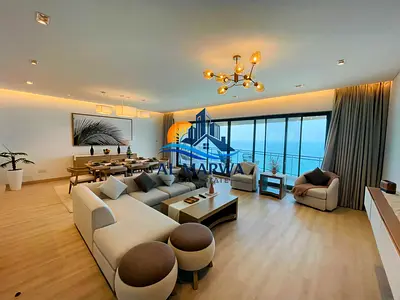 Fully Renovated 3BR + Maids Room || Direct Beach View || Chiller Free || Private Beach Access || All Amenities Free