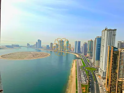 sea view 1bhk with balcony included parking