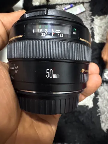 Canon EF 50mm f/1.4  Standard Prime Lens - Used