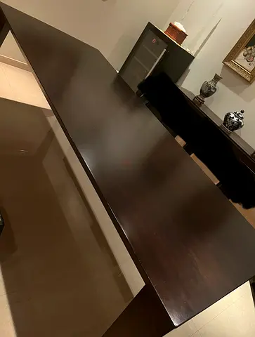 Dark Wood Dining table