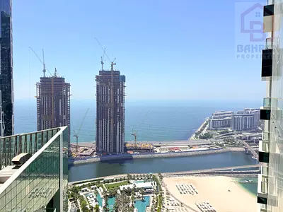 Heigh Floor | Vacant | Partial Sea View | Specious Layout | Two Balcony | Prime Location | JBR