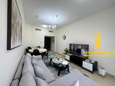 لراغبي الفخامة والتميز شقة فاخرة للايجار الشهري غرفتين وصالة باطلالة مفتوحة مفروشة بالكامل باثاث راق جدا مع مطبخ مجهز بالكامل بأحدث الاجهزة ✨