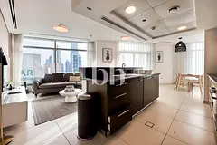 Furnished 1BR | Vacant and ready | Up to 6 cheques