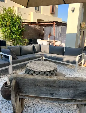 Outdoor L shaped sofa