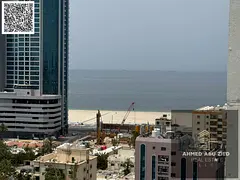 Luxurious 1BR apartment, hall, 2 baths, parking, central AC, balcony open view, premium finish, prim