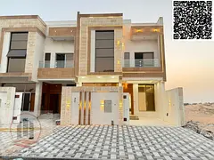 For sale: a villa in Al heilo , Ajman 4 bedrooms with roof , at a very excellent price and a prime l