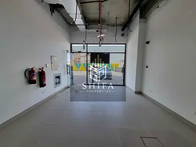 Prime 250 Sqft Shop with Private Washroom | Aljada Outside Community | High Visibility | 65K