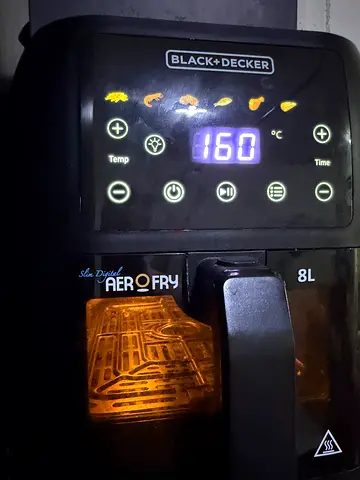 Black+Decker 3.2L (8L?) Air Fryer - Slightly Used