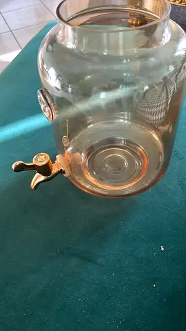 Golden color Juicer dispenser